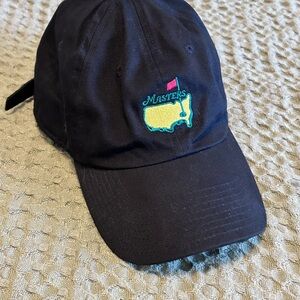 Masters Golf Hat Black Logo Augusta National cap